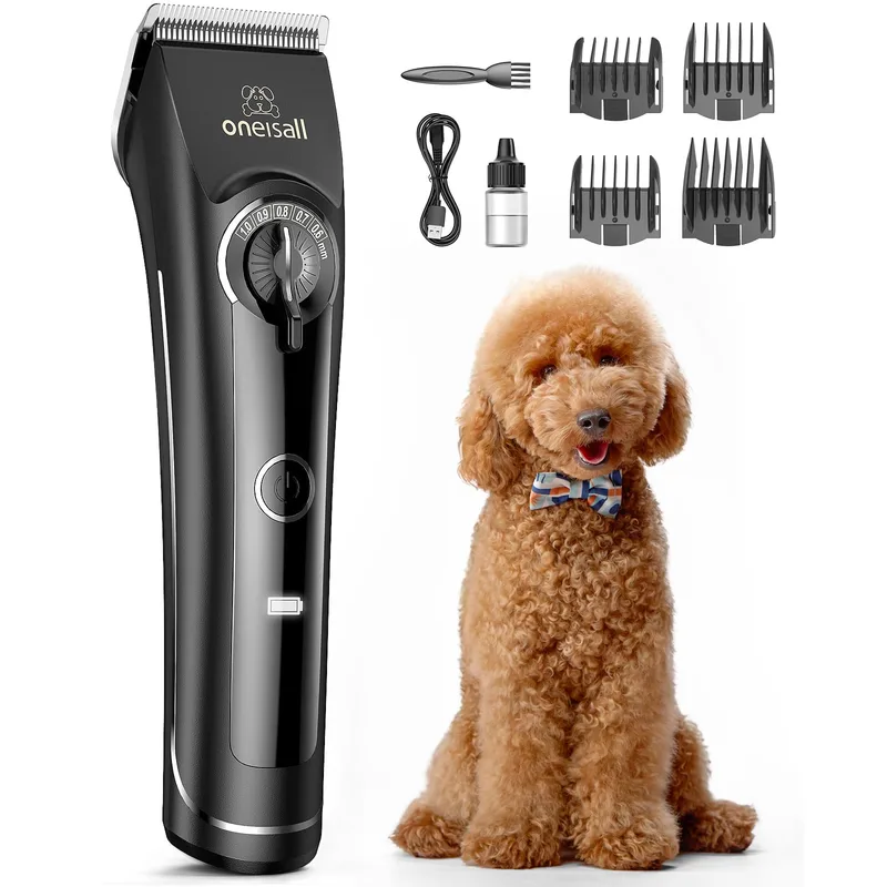 oneisall CP-9050 heavy-duty dog clipper for matted curly doodle coats