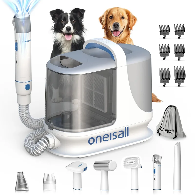 oneisall BM3 dog grooming vacuum with 3 liter dust cup