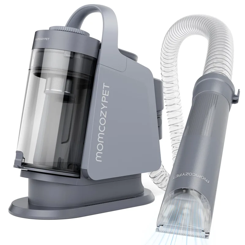 Momcozy FurEase compact dog grooming vacuum with clippers